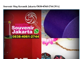 Souvenir Mug Keramik Jakarta Ö838-4Ö61-2744[wa]
