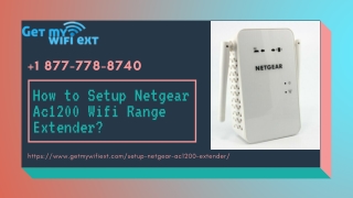 Netgear Ac1200 WiFi Range Extender Setup | Netgear WiFi Booster – Call