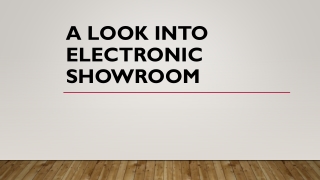 Electronic Showroom in Tiruppur