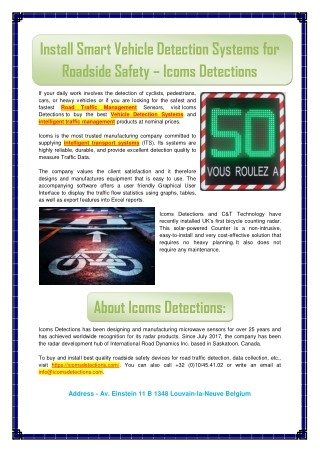 Vehicle Detection Systems