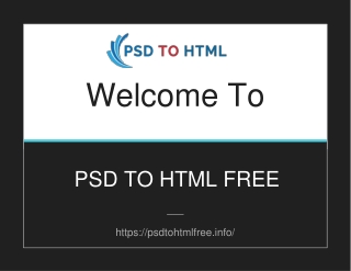 PSD to HTML Responsive