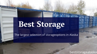 AK Self Storage Units Anchorage
