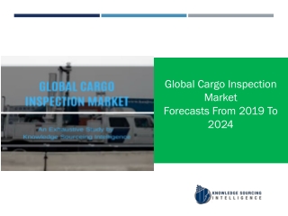 A complete study on Global Cargo Inspection Market