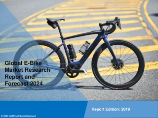 E-Bike Market  is Set for Strong Growth and Reach Around US$ 27.8 Billion by 2024