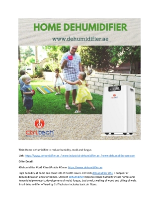 VEDA series Best Dehumidifier for home. #Dehumidifier #BestDehumidifier