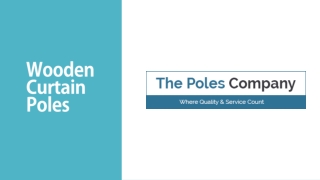 Wooden Curtain Poles - The Poles Company