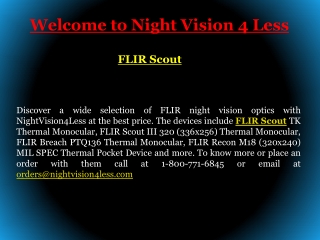 FLIR Scout