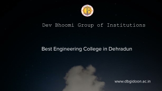 DBIT | Best Engineering College in Dehradun, Uttarakhand