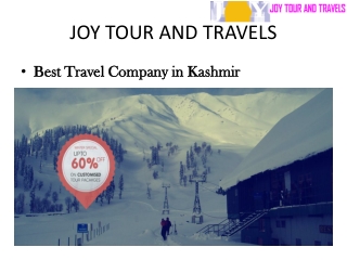 Kashmir Tour Packages