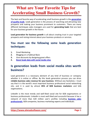 What are The Best Ways of B2B Lead Generation