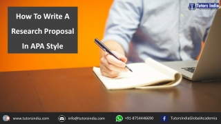 How to Write a Research Proposal in APA Style – Dissertation Research Proposal Writing Help in UK