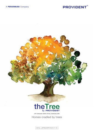 The Tree By Provident | Luxury Apartments in Magadi Road | 2 & 3 BHK Flats in Magadi Road