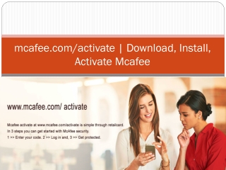 mcafee.com/activate - Install Mcafee Antivirus on your Android