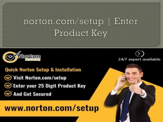 norton.com/setup - Steps to Activate Norton Setup