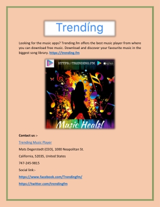 Best Music Player App Download