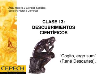 CLASE 13: DESCUBRIMIENTOS CIENT ÍFICOS