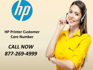 HP Printer Customer Care Number 1877-269-4999
