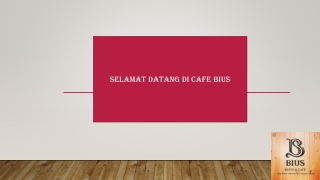 Cafe Bius Malang, Cafe Terkenal di Malang