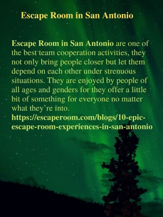 Escape Room in San Antonio