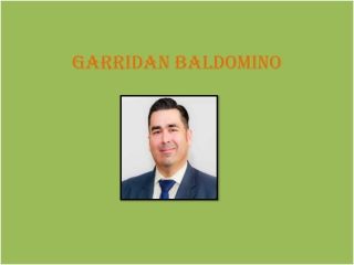 Garridan Baldomino