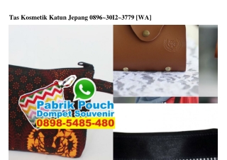 Tas Kosmetik Katun Jepang O896~3O12~3779[wa]