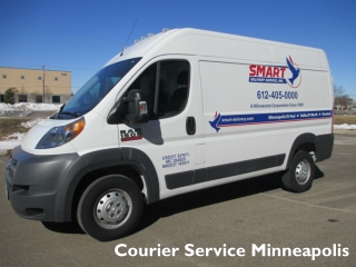 Notifying the urgency of courier service Saint Paul