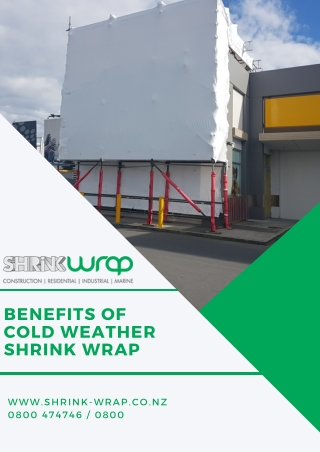 Benefits of Cold Weather Shrink Wrap | Shrink Wrap Services