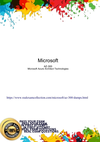 2020 Valid Microsoft AZ-300 Exam Dumps - AZ-300 Questions