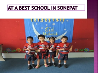 G D Goenka International School, sonepat