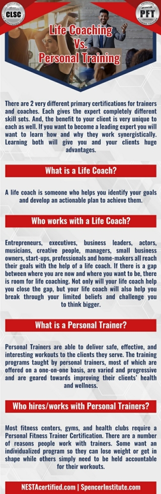 Can a Personal Trainer Become a Life Coach? Here are the needed skills to successfully do both.