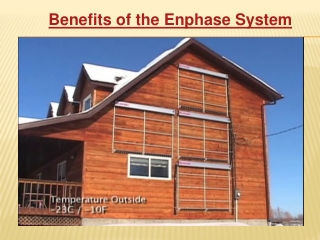 Benefits of the Enphase System