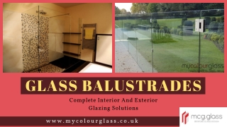 Enjoy Outside View With Frameless Glass Balustrades