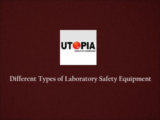 Laboratory Safety Equipment