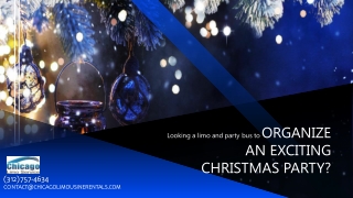 Christmas Limo And Party Bus Rental - (312) 757-4634