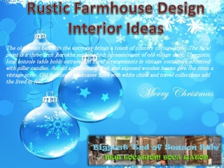Rustic Farmhouse Design Interior Ideas