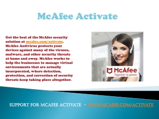 How to Uninstall and  Install Mcafee Activate