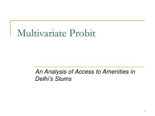 Multivariate Probit