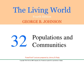 32.1  Population Growth