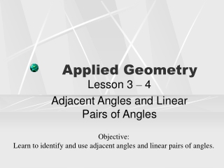 Applied Geometry