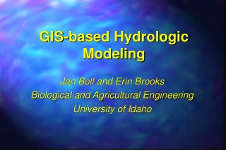 GIS-based Hydrologic Modeling