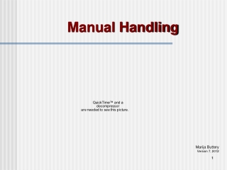 Manual Handling