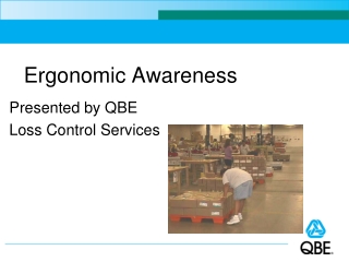 Ergonomic Awareness