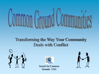 Transforming the Way Your Community Deals with Conflict