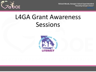 L4GA Grant Awareness Sessions