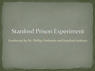 Stanford Prison Experiment