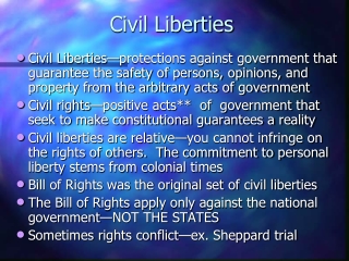 Civil Liberties