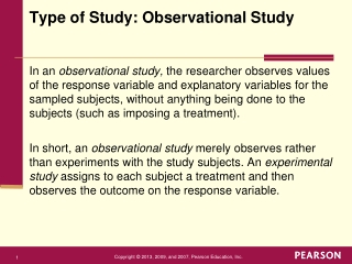 Type of Study: Observational Study