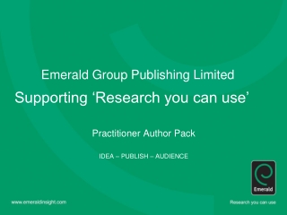 Emerald Group Publishing Limited