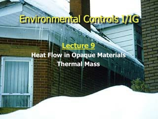 Environmental Controls I/IG