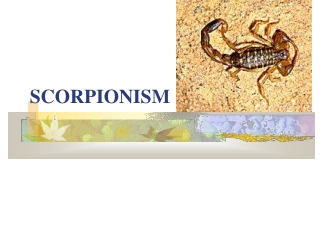 SCORPIONISM